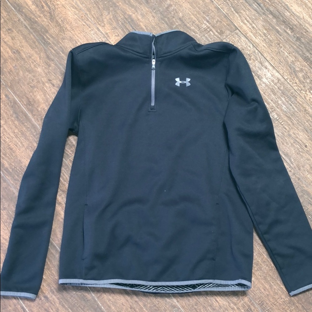 Boys Under Armour Half Zip Hoodie